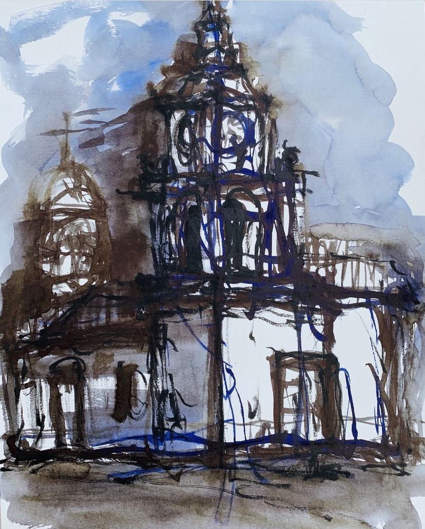 Dibujo “Iglesia San Francisco”